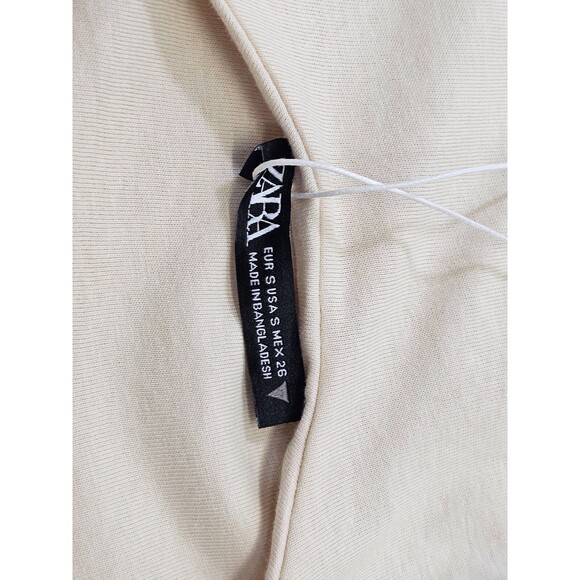 MDS Women's Small Zara Lightweight 100% Cotton Sleeveless Fitted‎ Midi Dress NEW - Picture 7 of 10